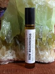 New Beginnings Aromatherapy Topical Roller Blend 10ml ~ Vibrational Aromatherpy