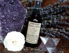 Amethyst + Lavender | Crystal Infused Alchemy Mist | Sacred Skincare