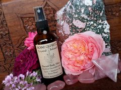 Rose Quartz + Rose | Face & Body Mist ~ Crystal Infused Alchemy Mist | Sacred Skincare