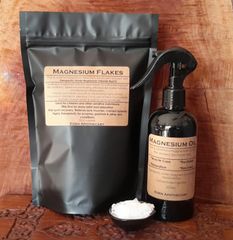 Magnesium Flakes | Oil ~ Magnesium Chloride MgCl2 ~ Ancient Minerals from the Zechstein Sea