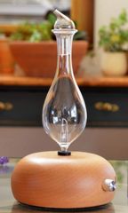 Aromis Aromatherapy Diffuser _ Wood and Glass Cold Air Nebuliser