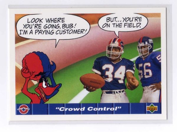 1992 Upper Deck Comic Ball 4 111 Crowd Control Bethany S Bargain Basement