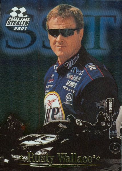 2001 Press Pass Stealth Holofoils #71 Rusty Wallace | Bethany's Bargain ...