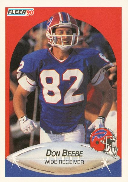 1990 Fleer #110 Don Beebe  Bethany's Bargain Basement