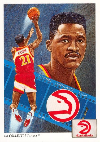 1991-92 Upper Deck #79 Dominique Wilkins | Bethany's Bargain Basement