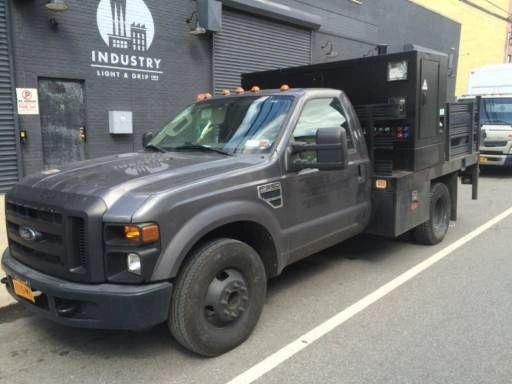 2008 Ford F350 On-Set / Event Site Generator Truck - Regular Cab Flatbed - Production Vehicle