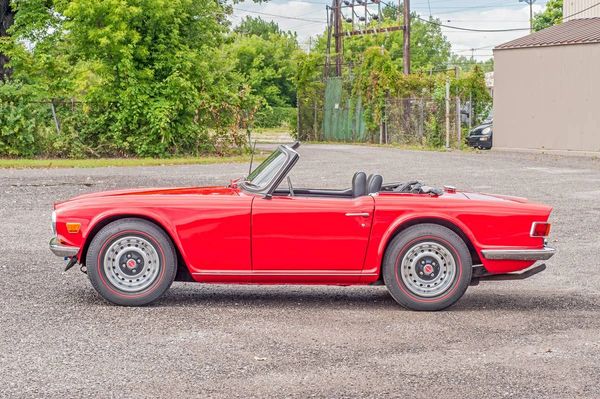 1970 Triumph TR6 Roadster -- Rebuilt Engine with ZERO 