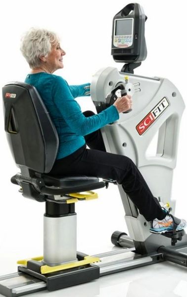 Seated upper best sale body exercise bike