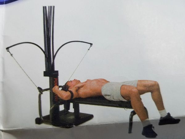 Chest workout online bowflex