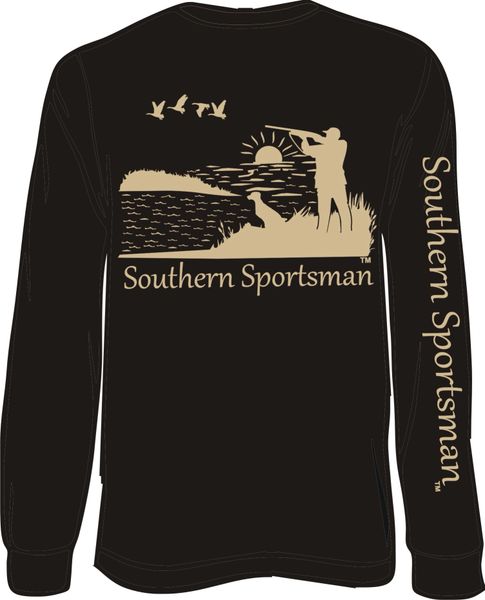Southern Sportsman Duck Hunt Long Sleeve T-shirt ( 9 Different Colors )