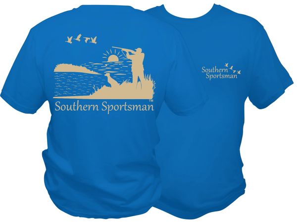 Southern Sportsman Duck Hunt DRI FIT Short Sleeve Shirt
