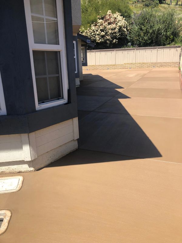 Medium Broom Finish Lopez Concrete Construction