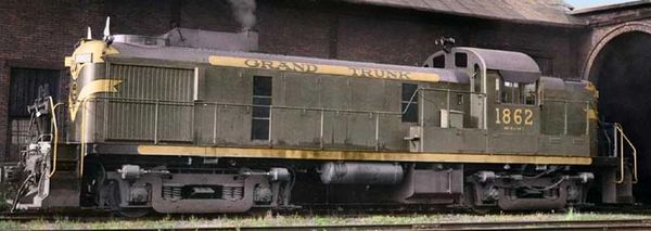 Bowser HO Scale RS-3 Grand Trunk DCC & Sound