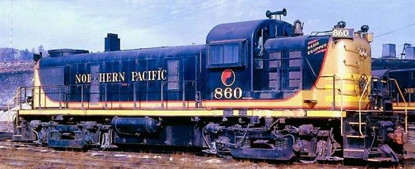 Bowser HO Scale RS-3 Northern Pacific DCC & Sound