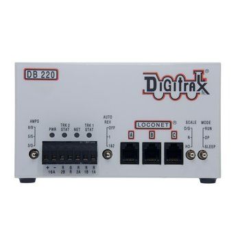 Digitrax DB220 Booster Variable Output Dual Booster 3/5/8 AMP