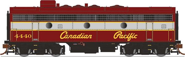 Rapido Ho Scale F7B/F9B Canadian Pacific (Script Lettering) DCC & Sound