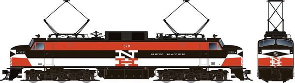 Rapido HO Scale EP-5 Electric New Haven Delivery (No Vents) DCC & Sound *Pre-order*