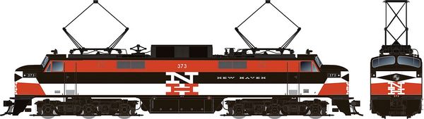 Rapido HO Scale EP-5 Electric New Haven Delivery (W/ Vents) DCC & Sound *Pre-order*