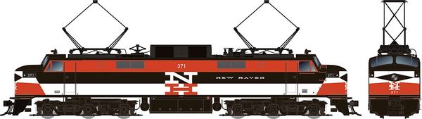 Rapido HO Scale EP-5 Electric New Haven Repaint (W/ Vents) DCC & Sound *Pre-order*