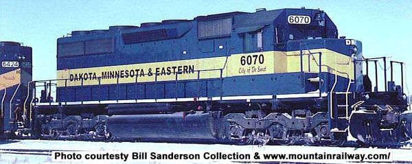 Bowser Ho Scale SD40 SD40 Dakota, Minnesota & Eastern W/ Ditchlights DCC Ready *Pre-order*