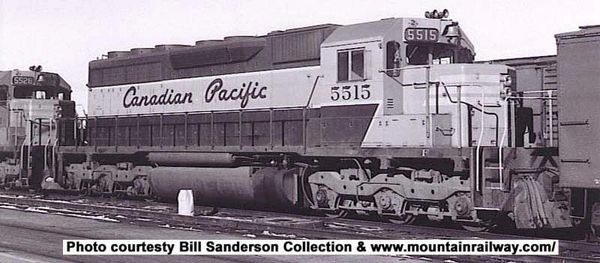 Bowser Ho Scale SD40 Canadian Pacific Script (Large Rear Number's), Round Sand Filler DCC Ready *Pre-order*