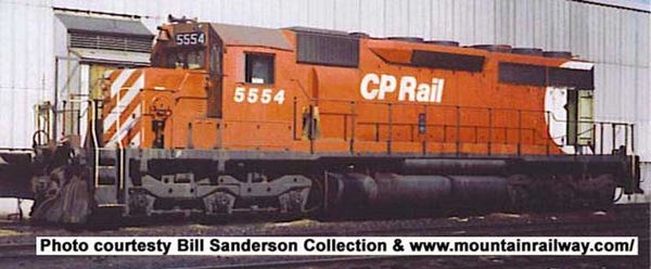 Bowser Ho Scale SD40 CP Rail 8" Stripes Large Multimark, W/ Ditchlights DCC & Sound *Pre-order*