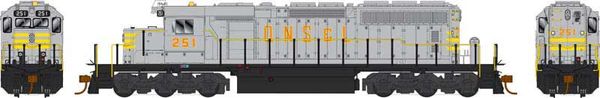 Bowser Ho Scale SD40-2 (3rd Release) QNSL DCC & Sound *Pre-order*