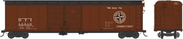 Bowser Ho Scale Detroit, Toledo and Ironton X32 50ft Boxcar