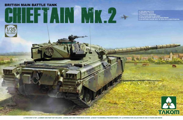 Takom British Main Battle Tank Chieftain Mk.2 1/35