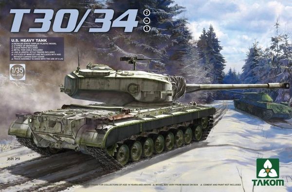 Takom US Heavy Tank T30/34 1/35