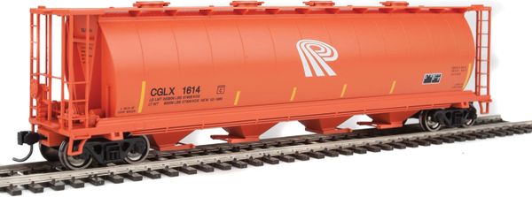 Walthers HO Scale 59' Cylindrical Hopper Alberta/ALPX/Heritage Fund Logo #628267
