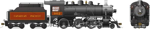 Rapido Ho Scale Canadian Pacific D10j 4-6-0 #962 (Passenger Paint Scheme) DCC Ready *Reservation*