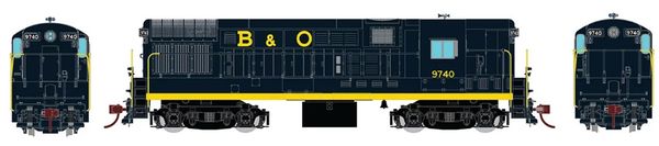 Rapido Ho Scale Fairbanks Morse H16-44 Baltimore & Ohio DCC & Sound *Reservation*