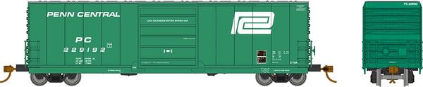 Rapido HO Scale X72A Boxcar Penn Central w/ Large Logo (6 Pack)