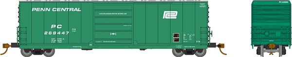 Rapido HO Scale X72 Boxcar Penn Central w/ Small Logo (6 Pack)