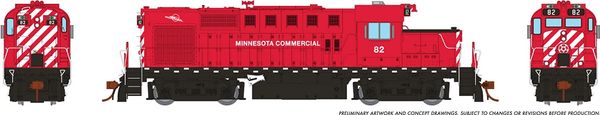 Rapido Ho Scale MLW RS18U Minnesota Commercial DCC & Sound *Reservation*