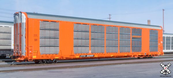 Scaletrains Rivet Counter Ho Scale Gunderson Multi-Max Autorack BNSF/Orange