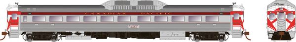 Rapido HO Scale RDC-1 Canadian Pacific Maroon W/Hockey Mask DCC & Sound