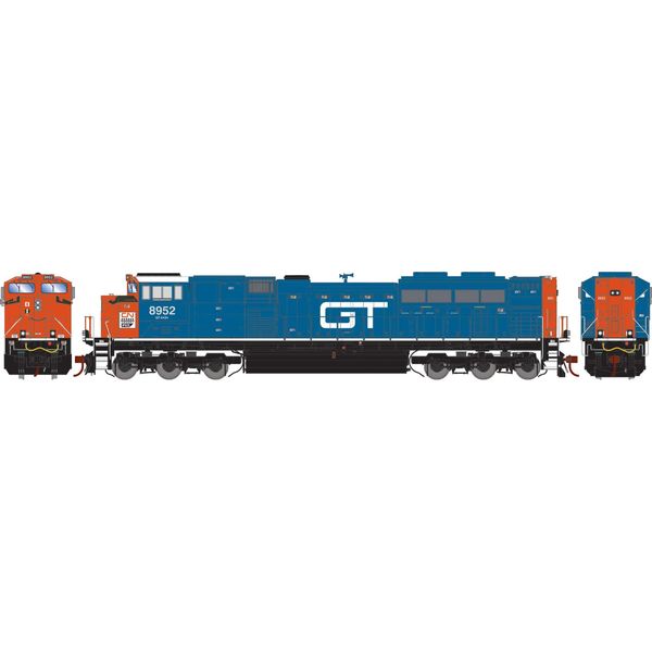 Athearn Genesis 2 0 Ho Scale Sd70m 2 Cn Grand Trunk Heritage 52 Dcc Sound Reservation Railway City Hobbies