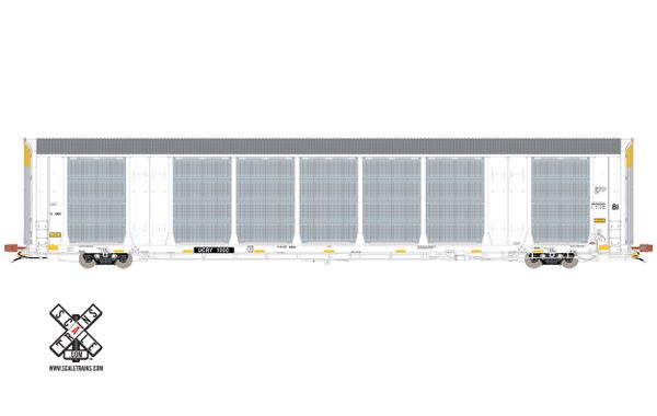 Scaletrains Rivet Counter (2nd Run) Ho Scale Gunderson Multi-Max Autorack Utah Central/White/UCRY