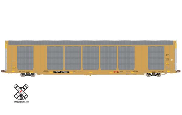 Scaletrains Operator (2nd Run) Ho Scale Gunderson Multi-Max Autorack TTX