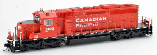 Bowser Ho Scale SD40-3 (3rd Release) Canadian Pacific Block Lettering W/Ditchlights (On Both Ends) DCC Ready