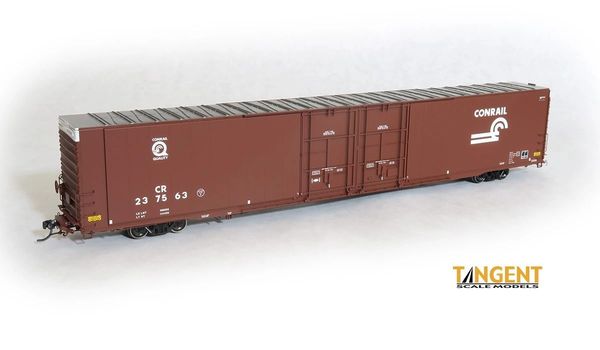 Tangent Scale Models Ho Scale Conrail “Quality 1992+” Greenville 86′ Double Plug Door Box Car