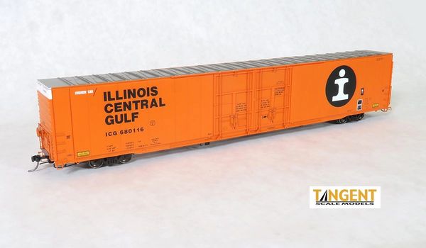 Tangent Scale Models Ho Scale ICG “Original 1977” Greenville 86′ Double Plug Door Box Car