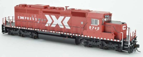 Bowser Ho Scale SD40-2 (3rd Release) CP Expressway Scheme DCC & Sound