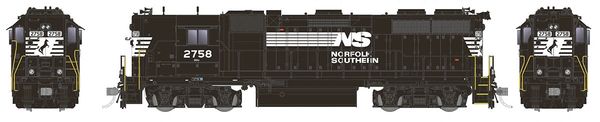 Rapido HO Scale EMD GP38 Norfolk Southern (High Nose w/Ditch Lights) DCC Ready *Reservation*
