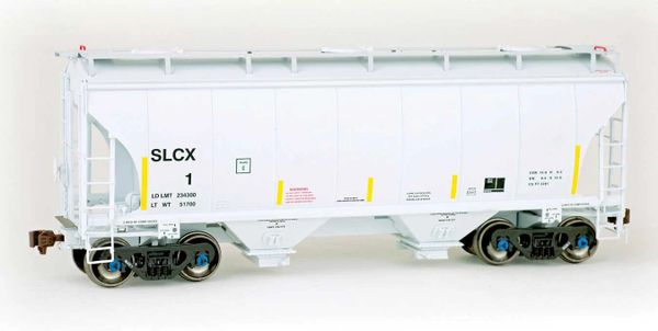 American Limited Models Ho Scale TrinityRail 3281 Cu.Ft. 2-Bay Covered Hopper St Lawrence Cement SLCX