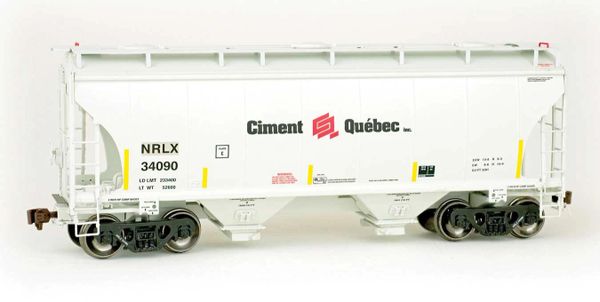 American Limited Models Ho Scale TrinityRail 3281 Cu.Ft. 2-Bay Covered Hopper CIT Group/Capital Finance NRLX (Ex-Ciment Quebec)