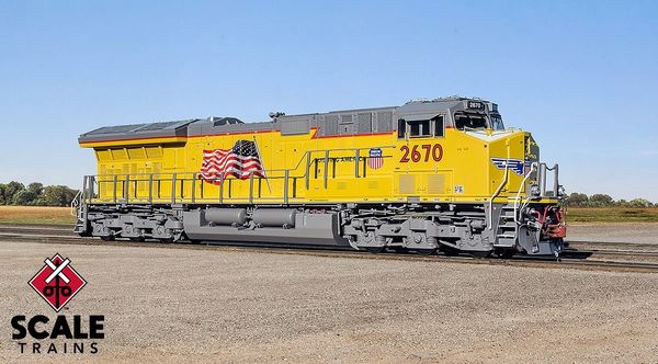Scaletrains Rivet Counter Ho Scale C45AH Union Pacific DCC & Sound