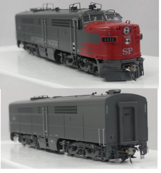 Rapido Ho Scale Southern Pacific Bloody Nose ALCO PA-2 Set DCC & Sound
